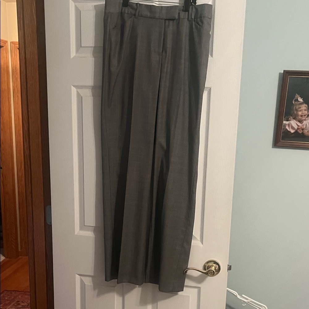 Anne Klein Gray Women's Straight Leg Pantsuit - Picture 4 of 4